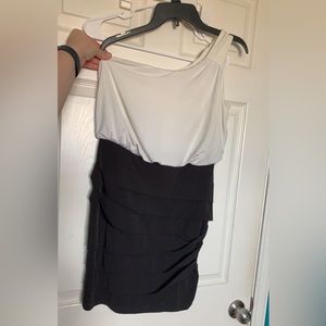 one shoulder dress